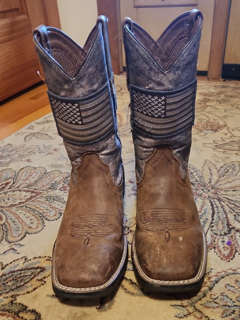 Ariat Leather Cowboy Boots